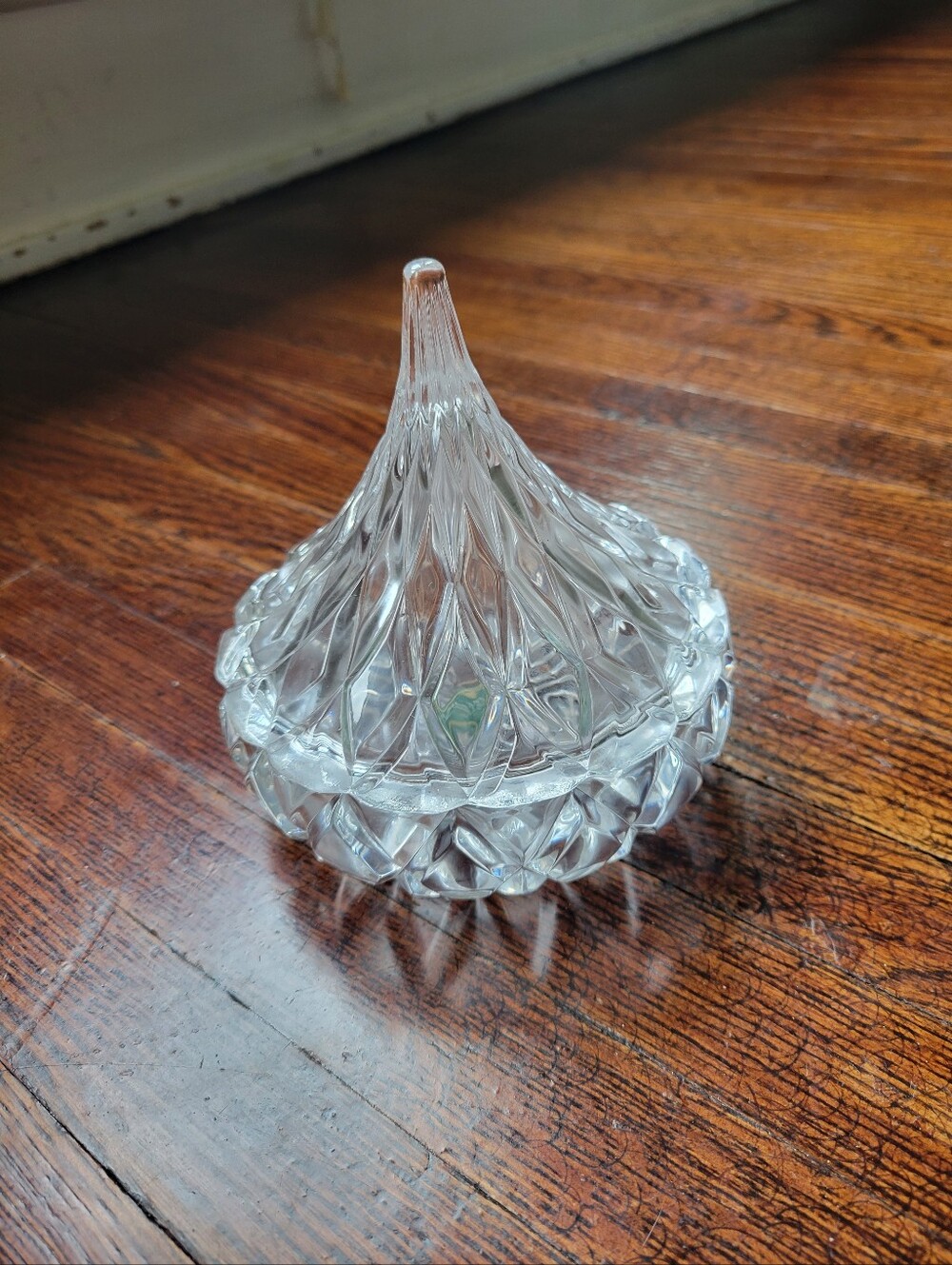 Shannon Crystal Designs of Ireland  Candy Dish - Hershey’s Kiss - 3” Diameter